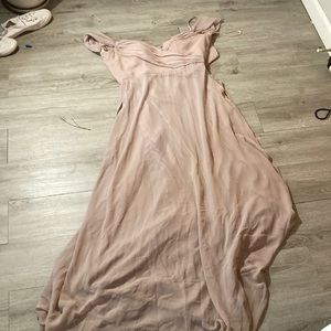 Birdy grey small bridesmaid dress